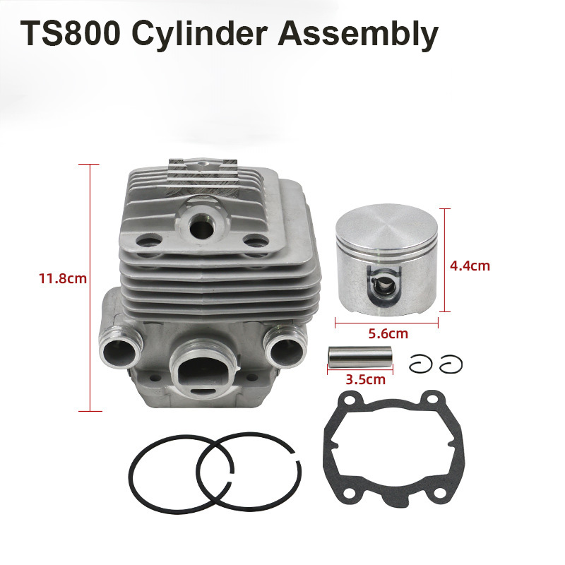 Outdoor Power Tool Kit - 56mm Zylinder-Kolben-Kit für STIHL TS700 TS800